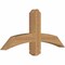 Ekena Millwork Bellingham Timber Gable Bracket, Western Red Cedar, 36"W x 16"H x 3 1/2"D x 3 1/2"F, 11/12 Pitch GBW036X16X0404BEL00SWR - alternate 5